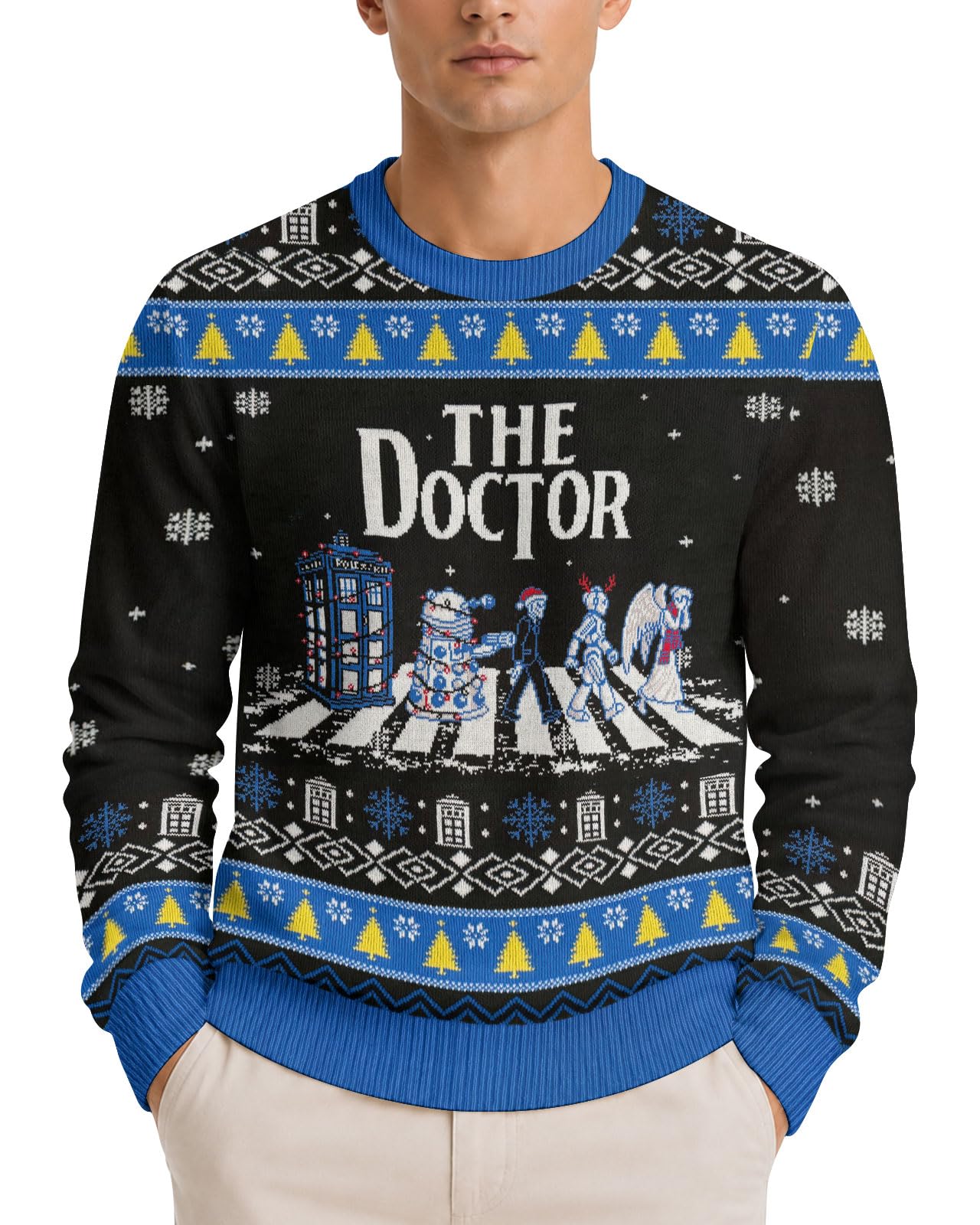 99TIMORO Funny Ugly Christmas Sweater for Men and Women