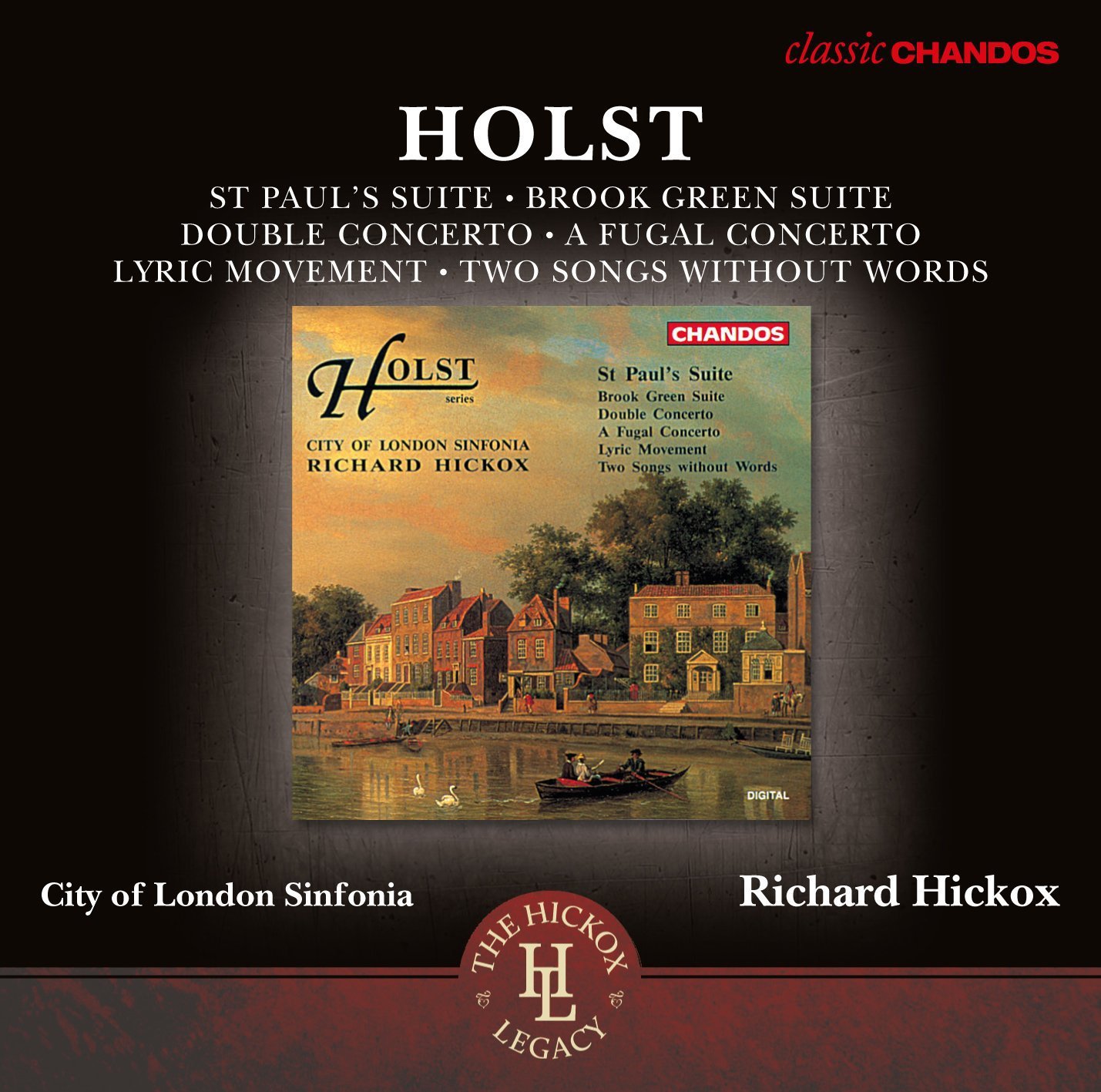 Gustav Holst: St Paul's Suite, Brook Green Suite, Double Concerto, A Fugal Concerto, Lyric Movement, Two Songs without W