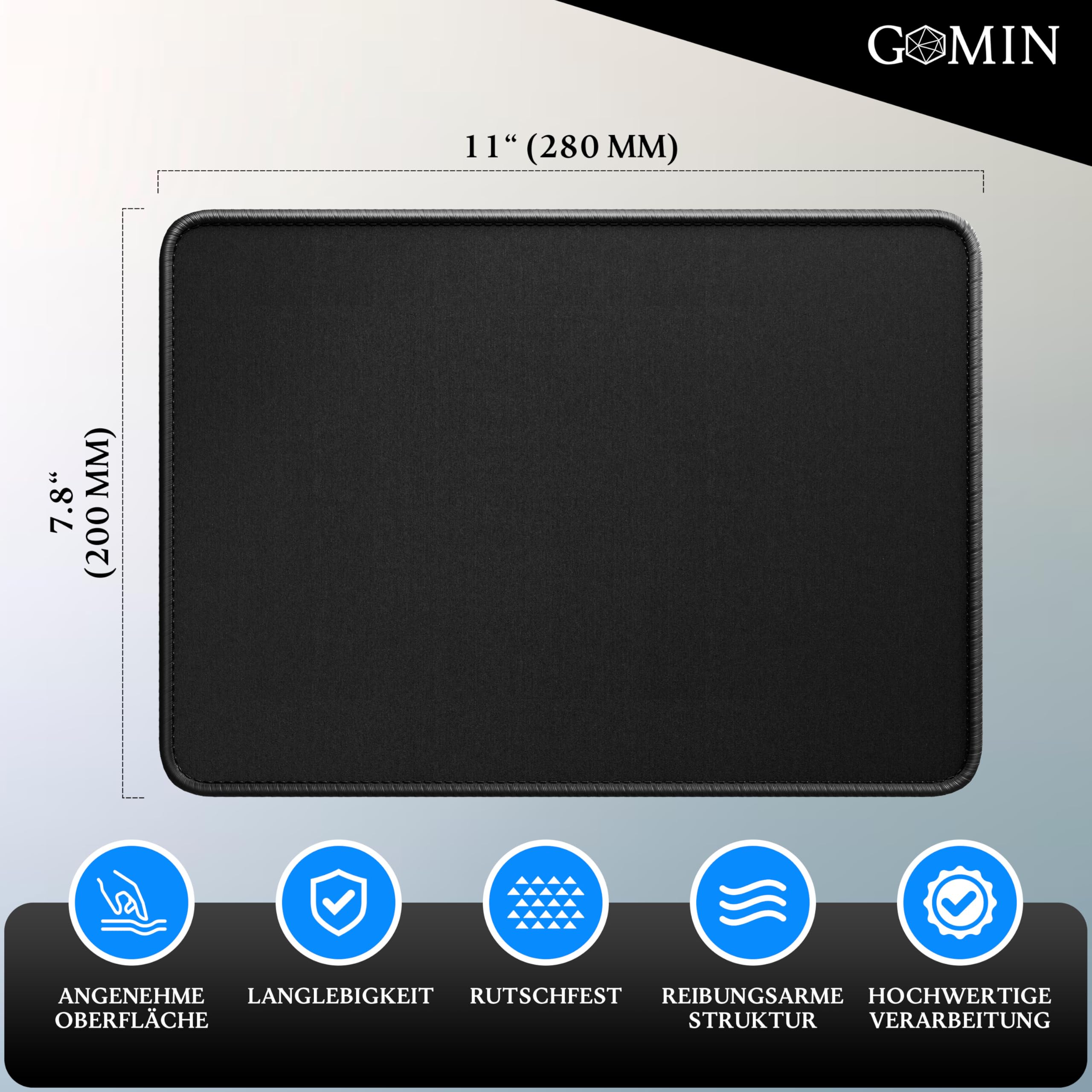 Gaming Mauspad XXL 800 X 300 Mm Tropische Blätter  Produktbild-Vorschau 7