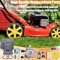 Mtanlo 35mm Henger Dugattyú Készlet Stihl FS120 FS200 FS250 Fűkaszához Karburátorral Légszűrővel Javító Kit 2