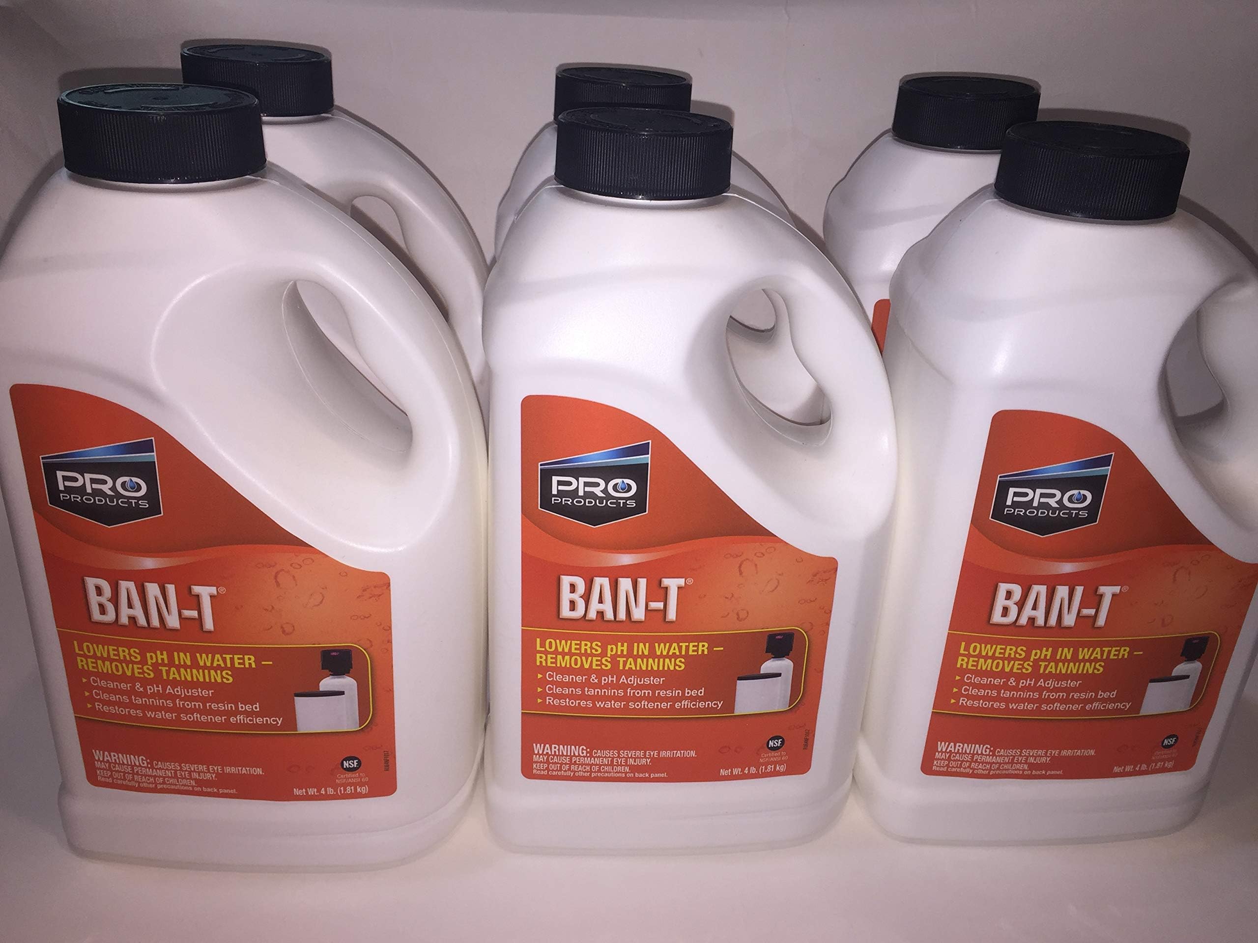 AFWFilters Pro Ban T Citric Acid (6-4.0 lb. Bottles) - CASE