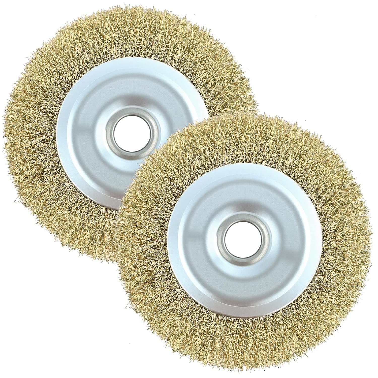 2Pcs Wire Brush Replacement for Ryobi Patio Cleaner RAC814, Fits RY18PCA-0, OPC1800, OPC1815, EFB 400/401
