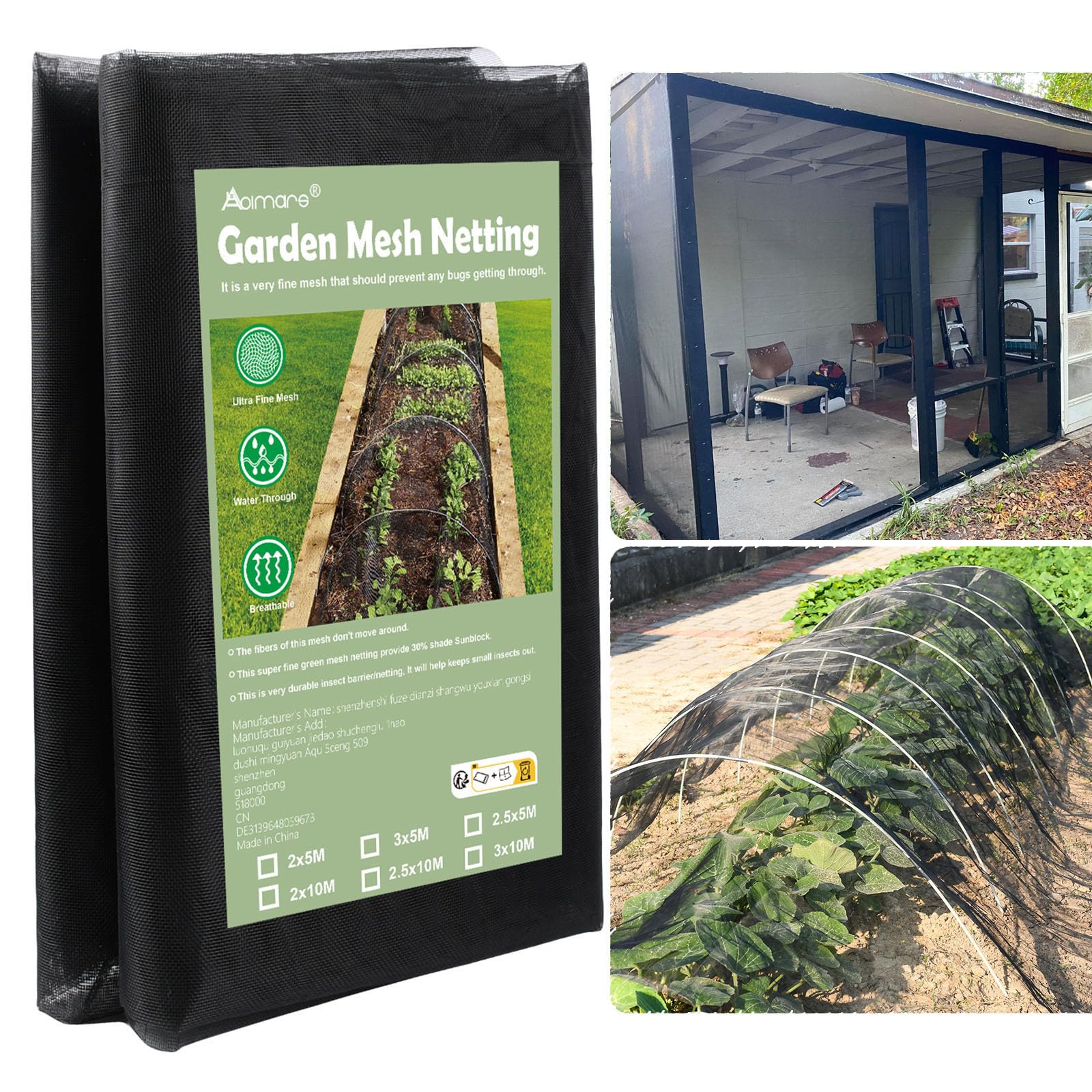 Abimars Nano PPT Garden Mesh Netting