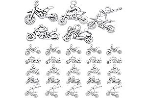 50pcs Supreme Motorbike Charms for DIY Jewelry