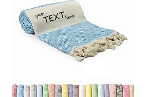 Personalized Turkish Beach & Yoga Towel: A Custom Oasis of Comfort and Style