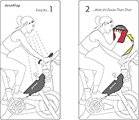 Vista 8 de AeroWrap Classic - Compatible con bicicleta original Peloton Indoor