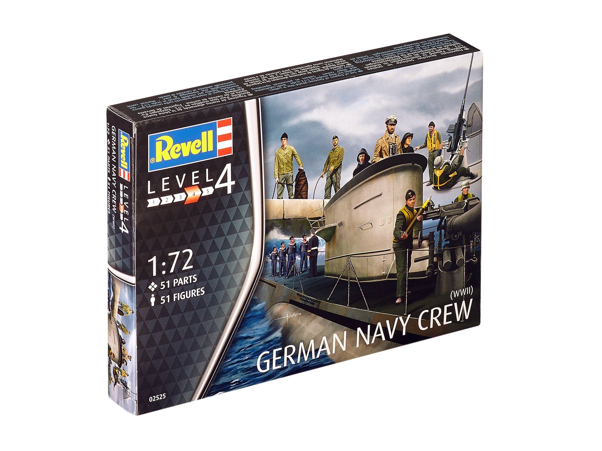Revell 02525 - Modellbausatz - German Navy WW II im Maßstab 1:72