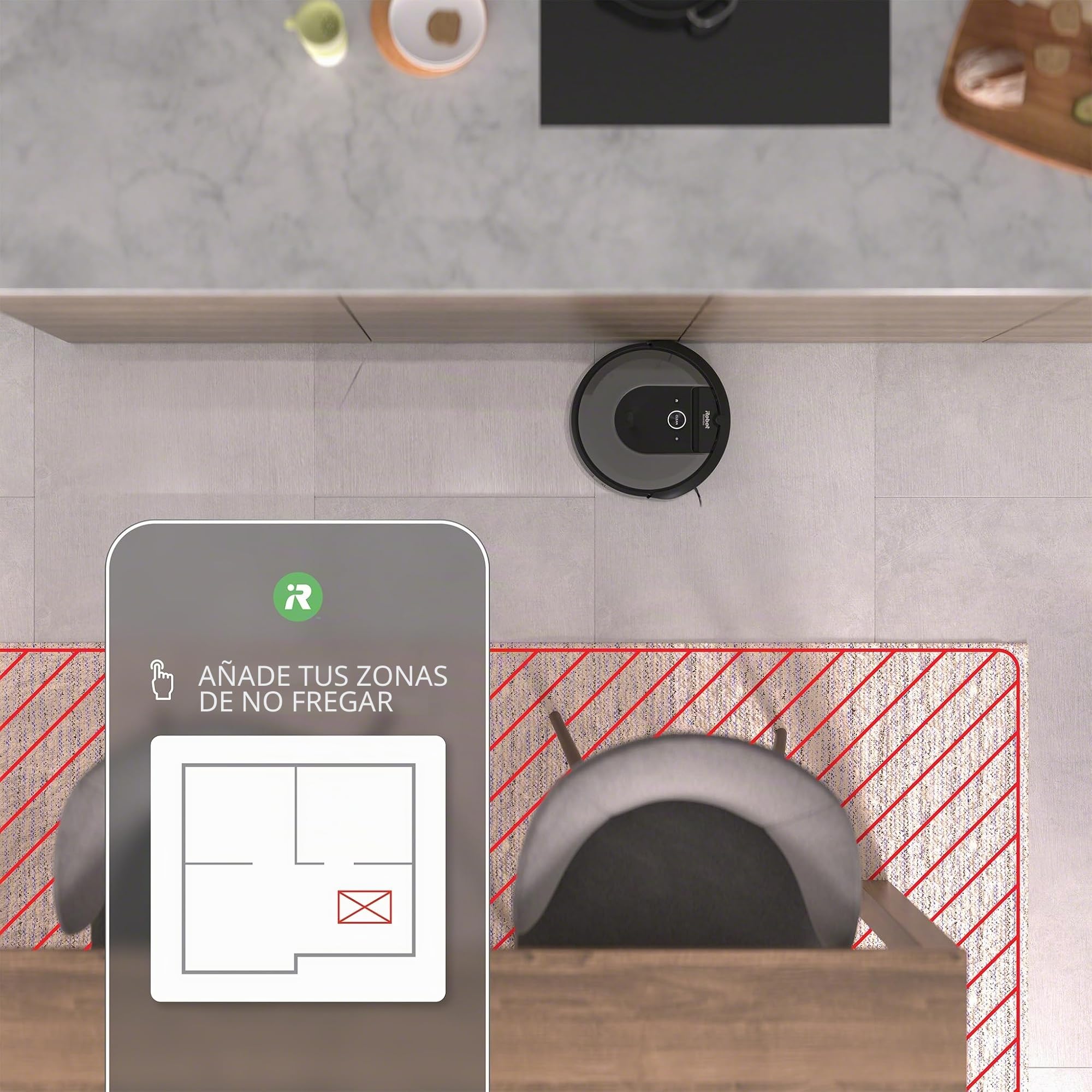 Cleaning robot iRobot Roomba Combo i8+ (i8578)