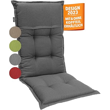 Tuinkussen Madison Basic Kobalt Hoge Rug | Stijlvol in Huis