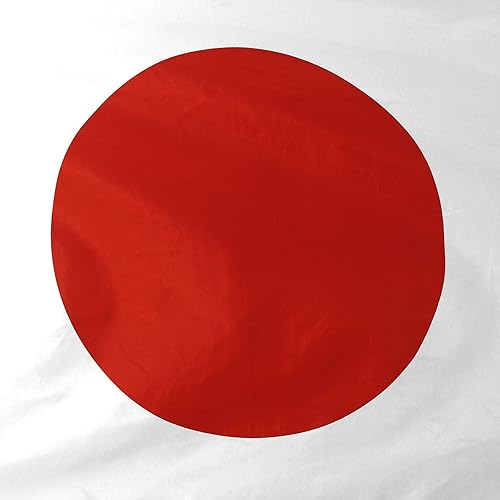 Miniatura 2 de Online Stores Bandera de poliéster impresa de Japón, 3 por 5 pies, rojo, blanco