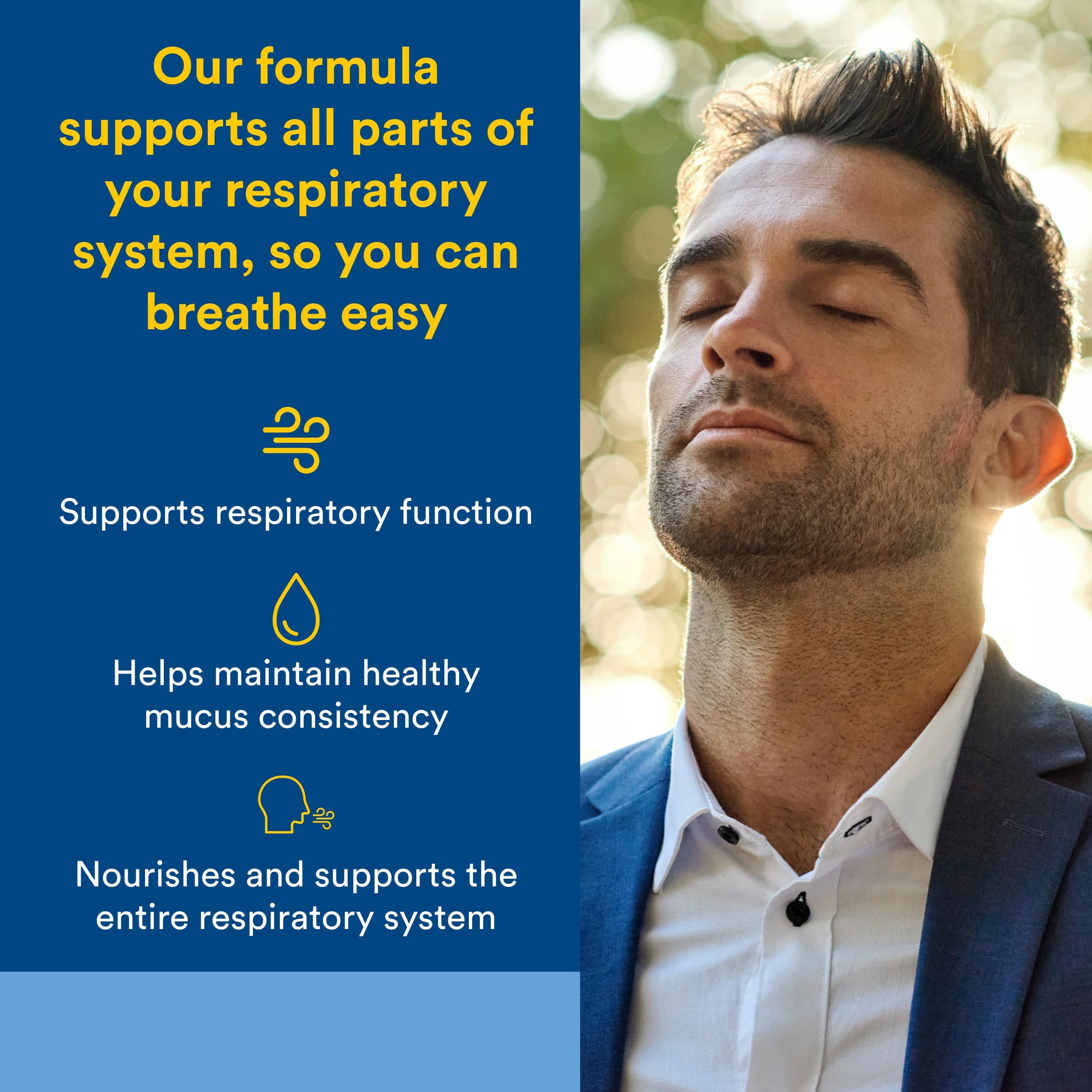 Natural Factors Lung, Bronchial & Sinus Health, 45 Tablets — Amazon image 2