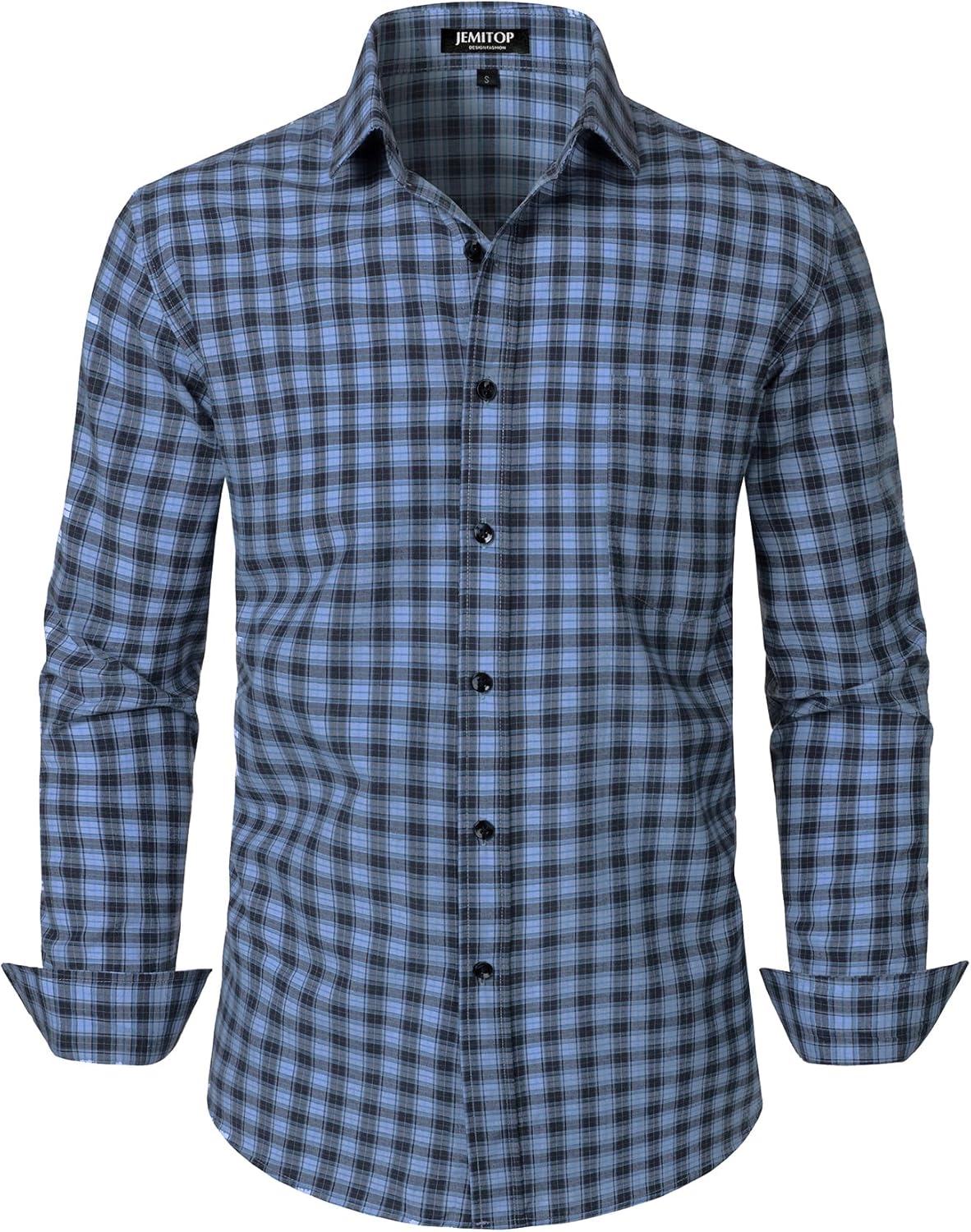 Blue Black Gingham