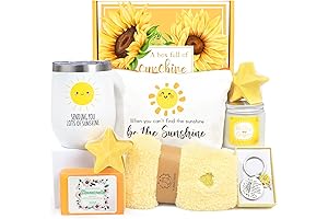 Get Well Soon Gift Baskets for Women: Sending You Sunshine Sick Friend Box
