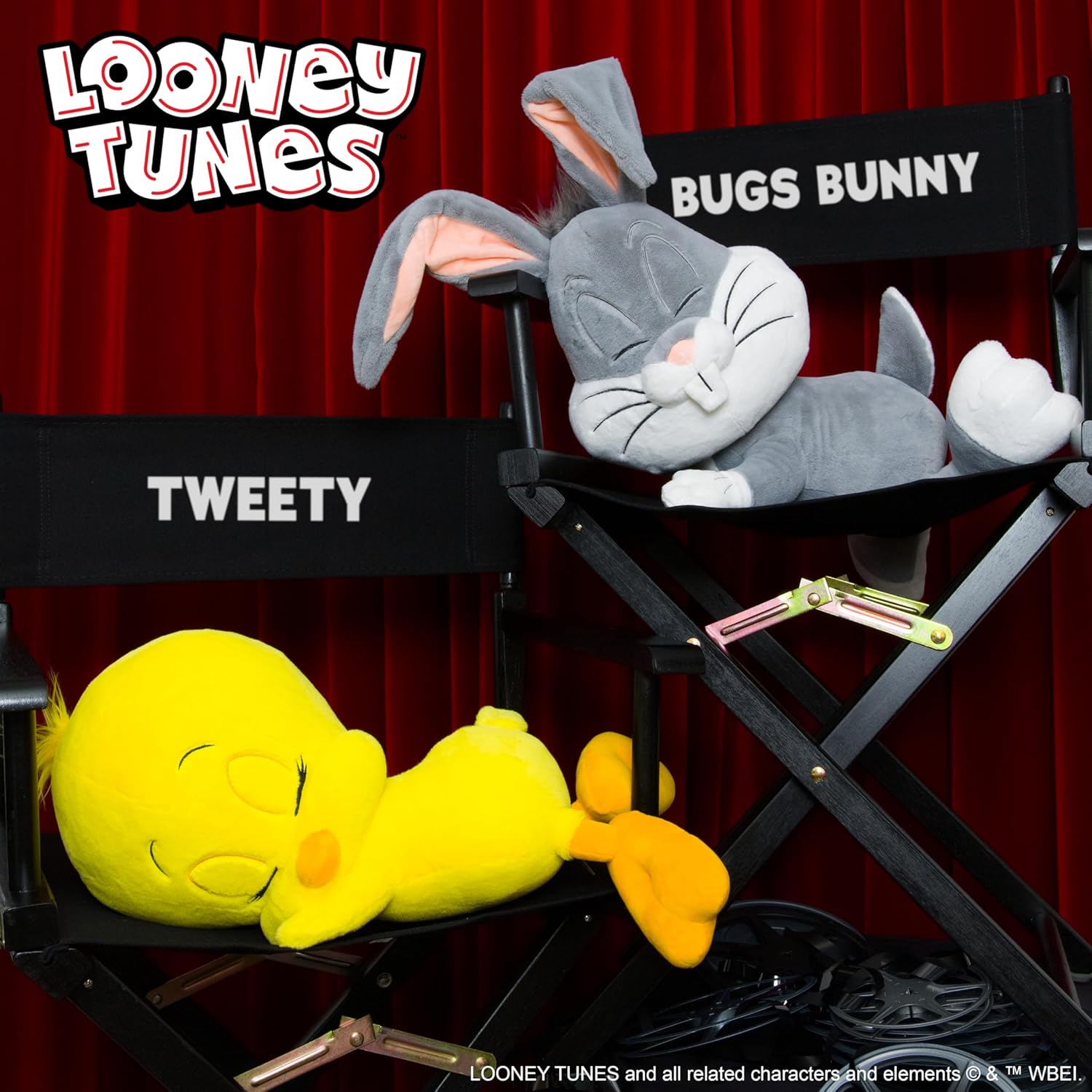 Jazwares Looney Tunes Bugs Bunny 18-inch Sleeping Plush - Ultrasoft Officially Licensed Warner Brothers Product Ages 2+ - Image 6