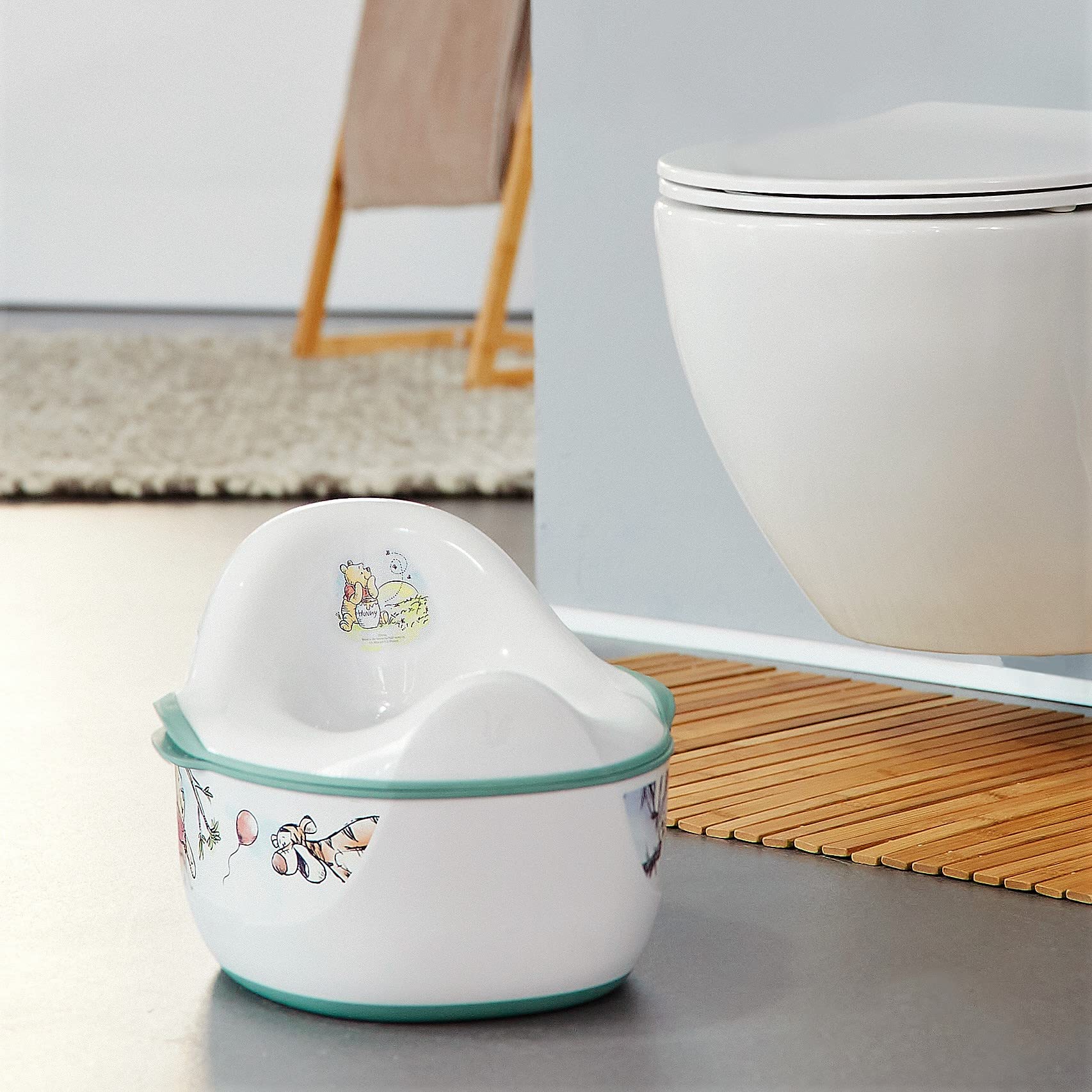 keeeper Winnie Babytopf deluxe 4in1, Töpfchen + Toilettensitz + Hocker + Feuchttuchspender, Ab ca. 18 Monate bis ca. 4 Jahre, Kasimir, Weiß