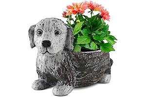 Enliven your Abode: Dog-Themed Planter for Canine Aficionados