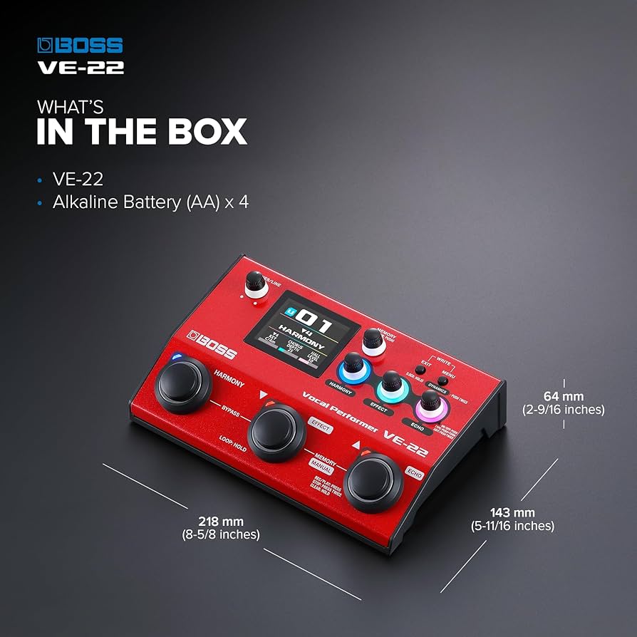 BOSS　ＶＥ－２０　ボーカルプロセッサー　元箱あり BOSS VE-20 ボーカルプロセッサー エフェクター - メルカリ