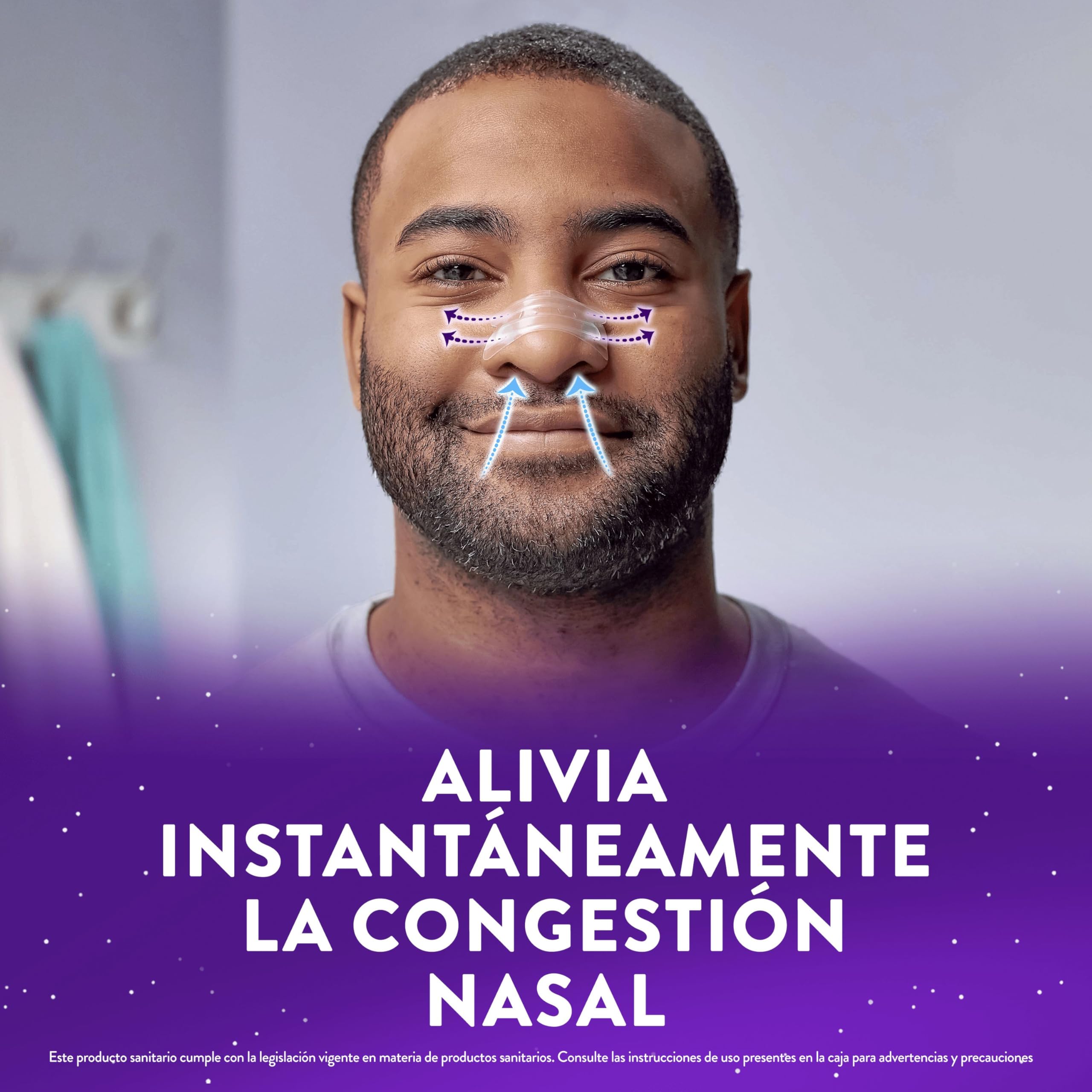 ZzzQuil Tiras Nasales Sueño 52 Unidades, Alivia Congestión y Ronquidos