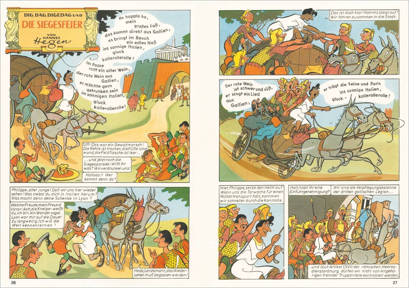 Mosaik. Römer-Serie: Verschwörung in Rom, Bd. 2: Eine ostdeutsche Comic-Legende (Mosaik von Hannes Hegen - Römer-Serie, Band 2)