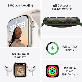 Apple Watch Series 7 GPS セルラー45mm ステンレス Series7[45mm/セルラー]ステンレス グラファイト Apple Watch …