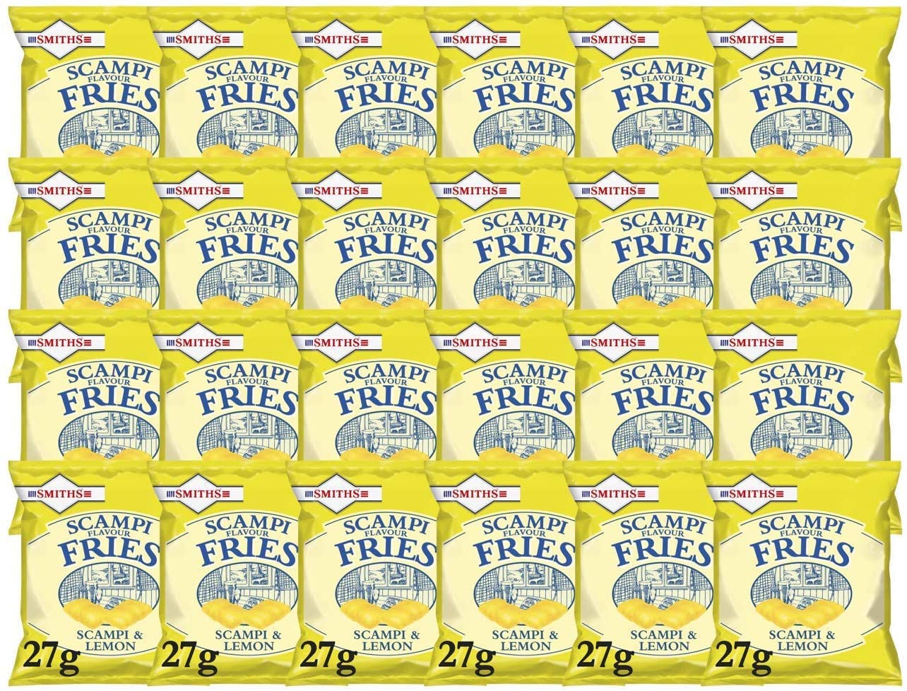 Smiths Scampi Flavour Fries 24x27g