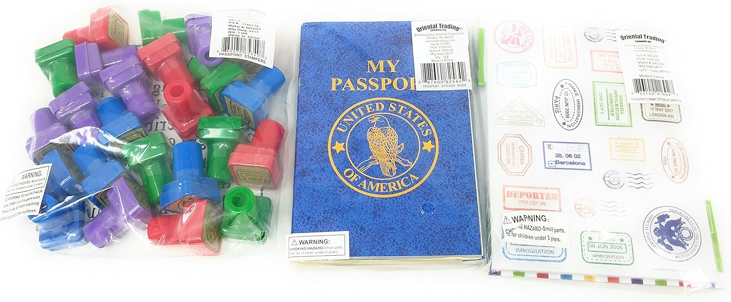 Cirdan Global Adventure Passport Stamper Bundle 12