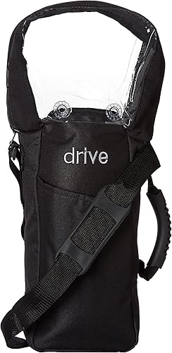 Drive Medical Bolsa de transporte de hombro con cilindro de oxígeno