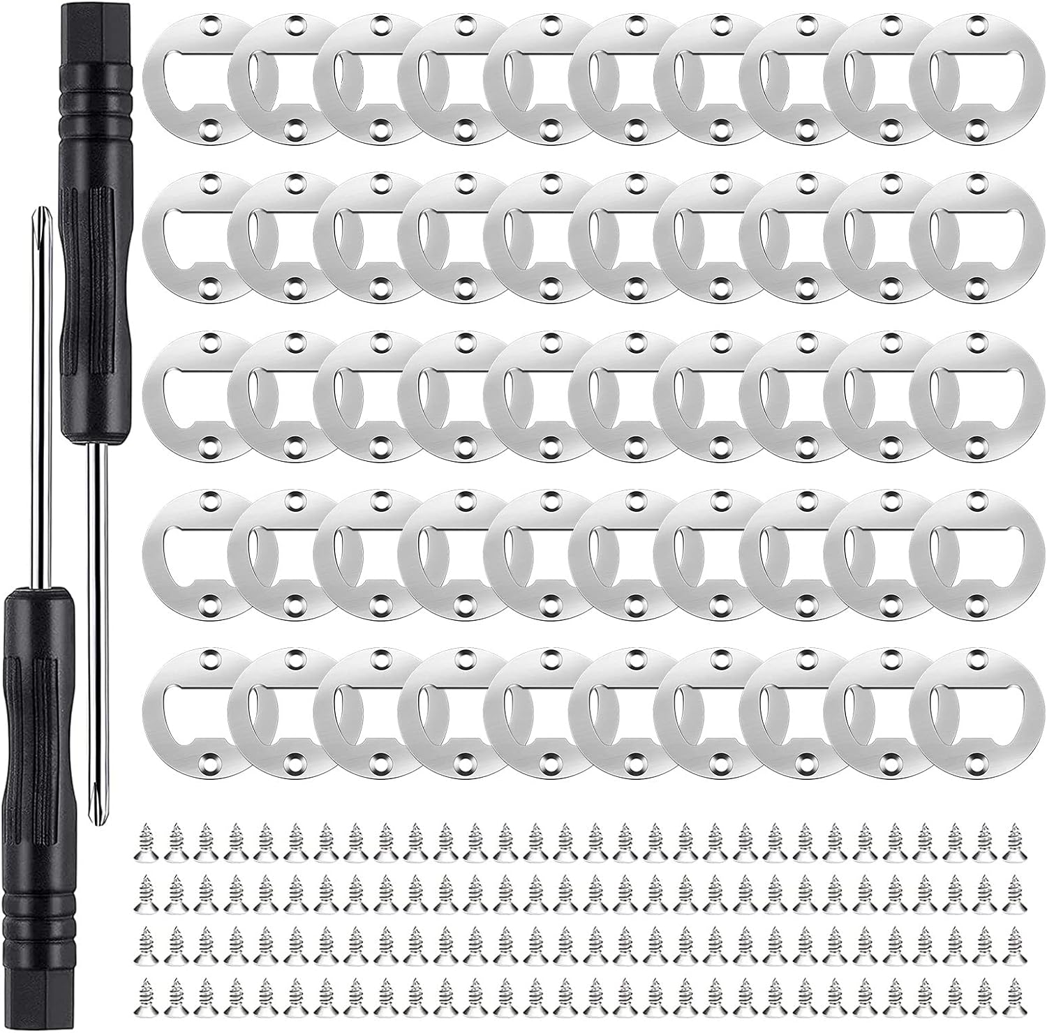 Ohiyoo 50 Set Bottle Opener Insert DIY Bottle Opener