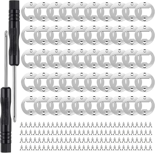 Miniatura 1 de Ohiyoo Juego de 50 abridores de botellas, accesorios para abridor de botellas de acero inoxidable, kit de inserción de abrebotellas de resina