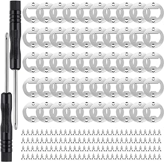 DIY Bottle Opener Inserts - Stainless Steel, Silver Resin Kits (50 Set)