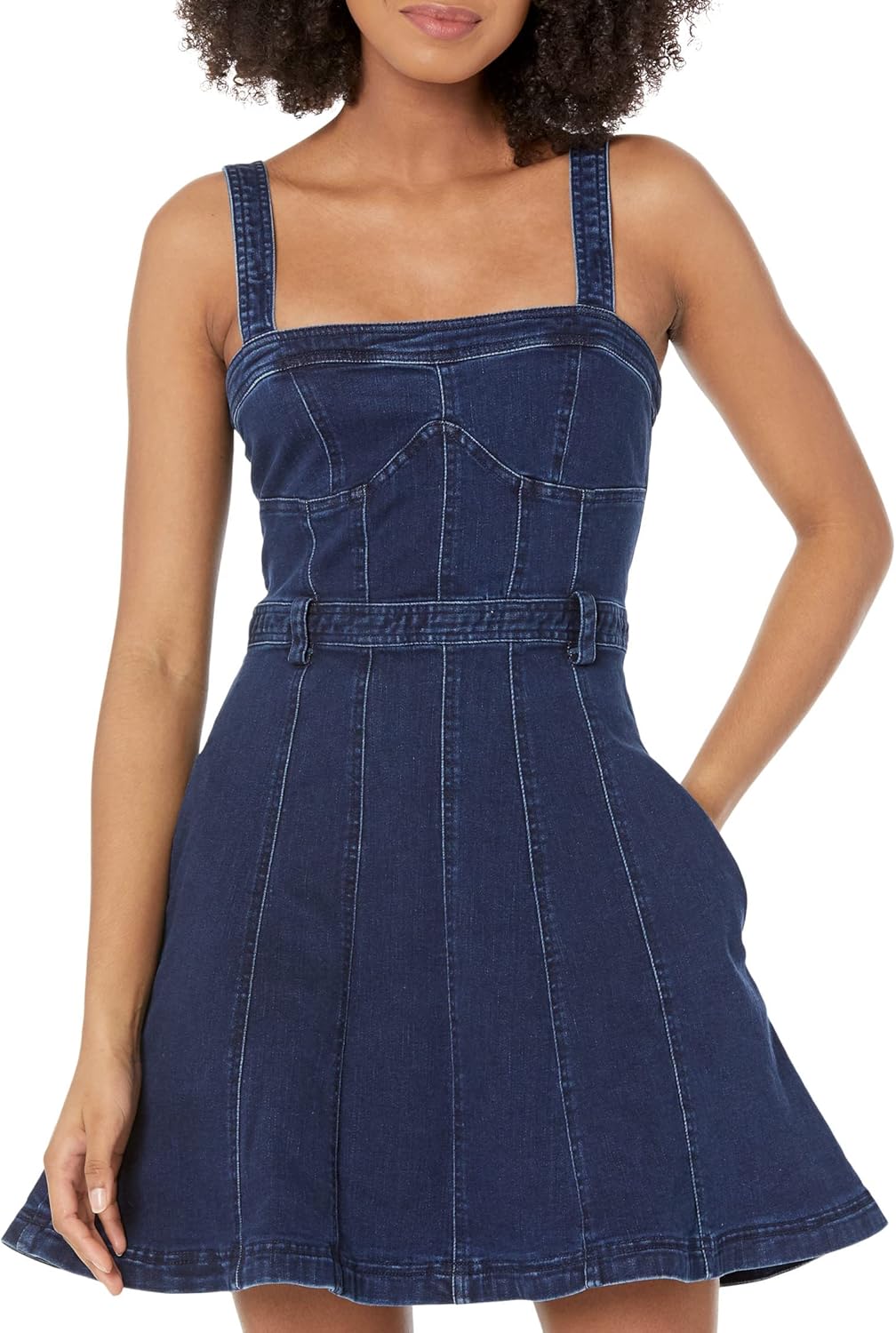 Free People Margot Denim Mini