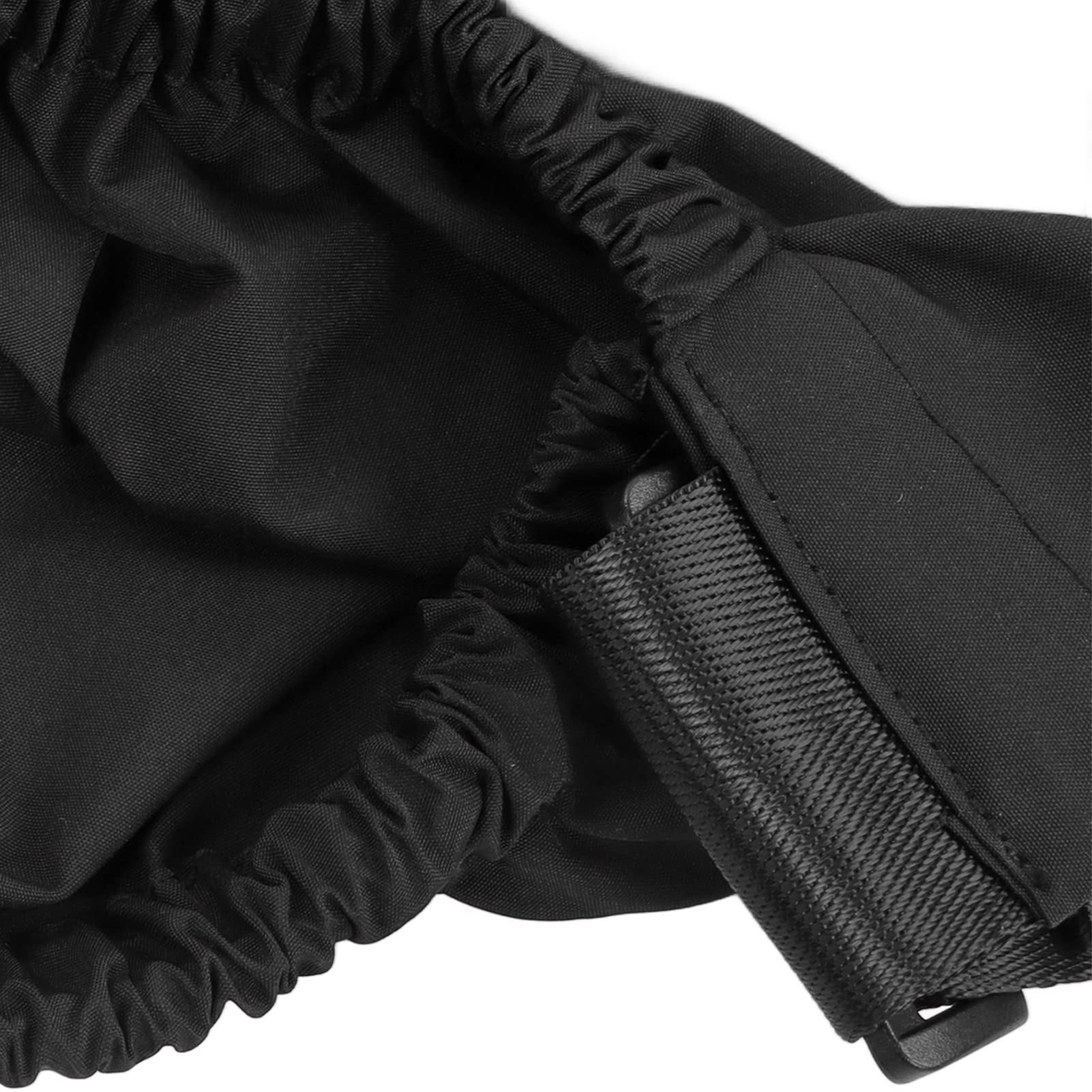 Organizer per borsa per passeggino Borsa per pannolini per bambini riutilizzabile Modello di orso carino Organizzatore universale per passeggino per mamma che allatta Viaggio all'asilo(Nero)
