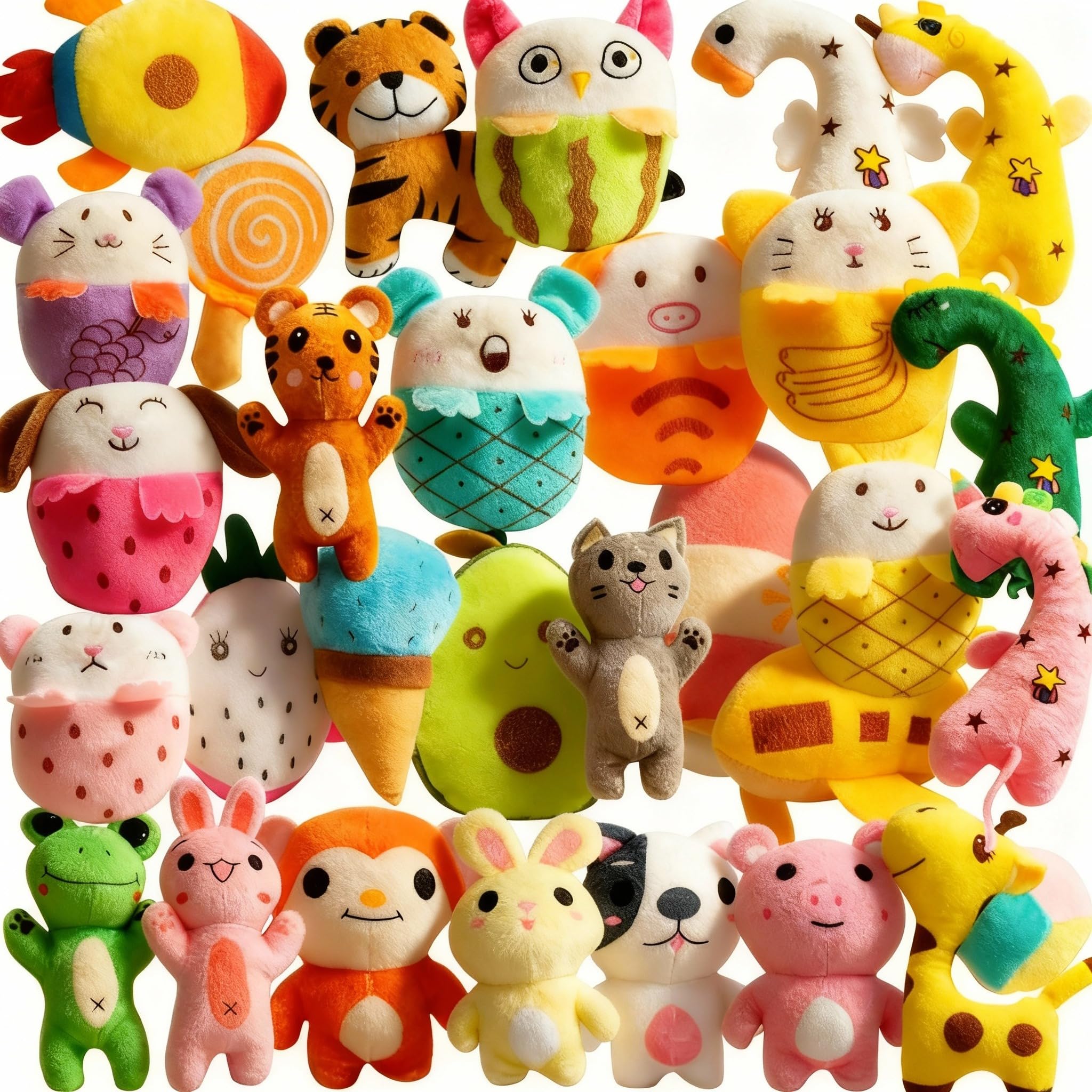 Kyatico 30 Pcs Plush Toys