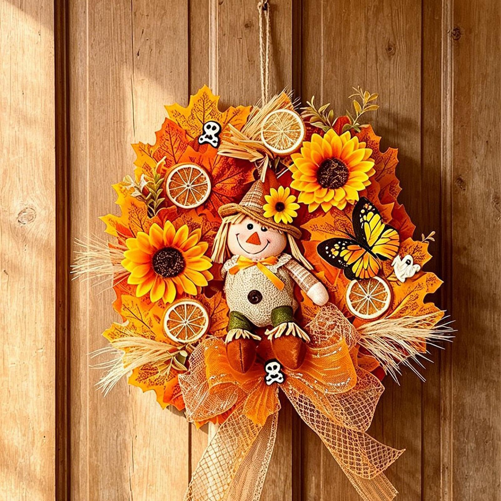Corona d'autunno Decorazione Casa Stanza Padrona Decorativa Appeso