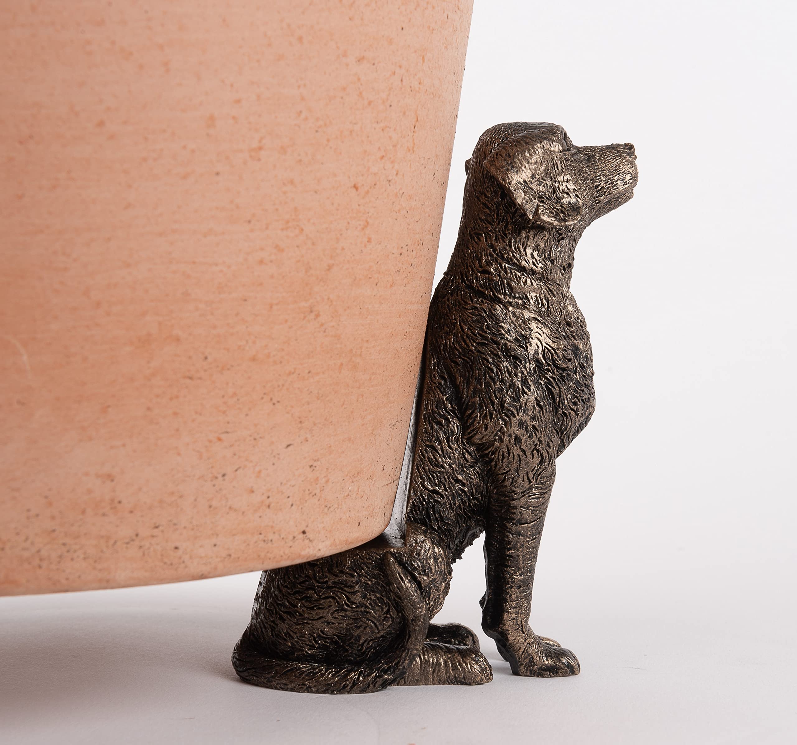Potty Feet Piedini per vaso in resina, bronzo, taglia unica