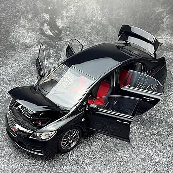 1:18 dla Honda Civic FD2 typ R sportowy sedan skala model