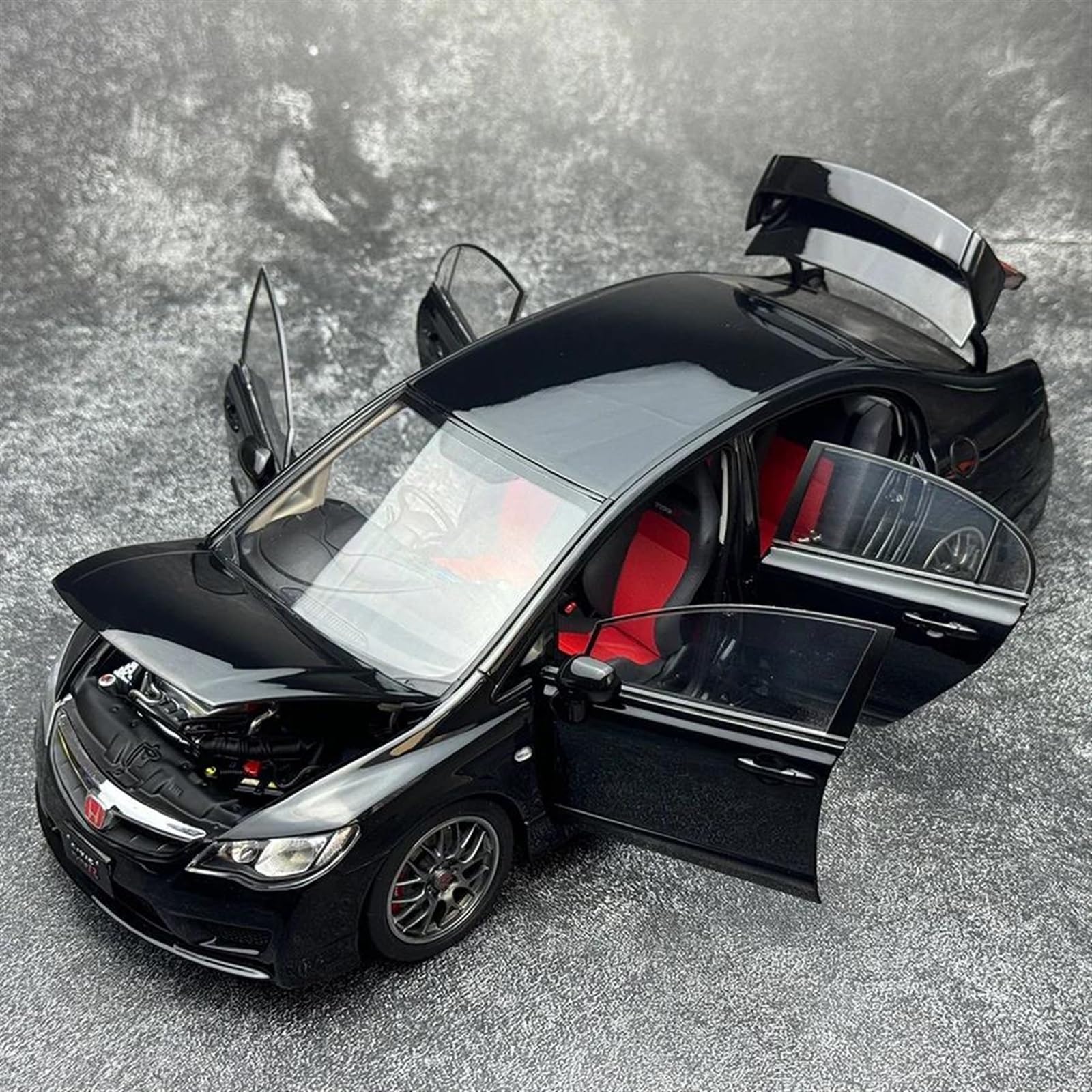 Amazon.co.jp: スケールモデル車両 1:18 ホンダ シビック FD2 タイプ R