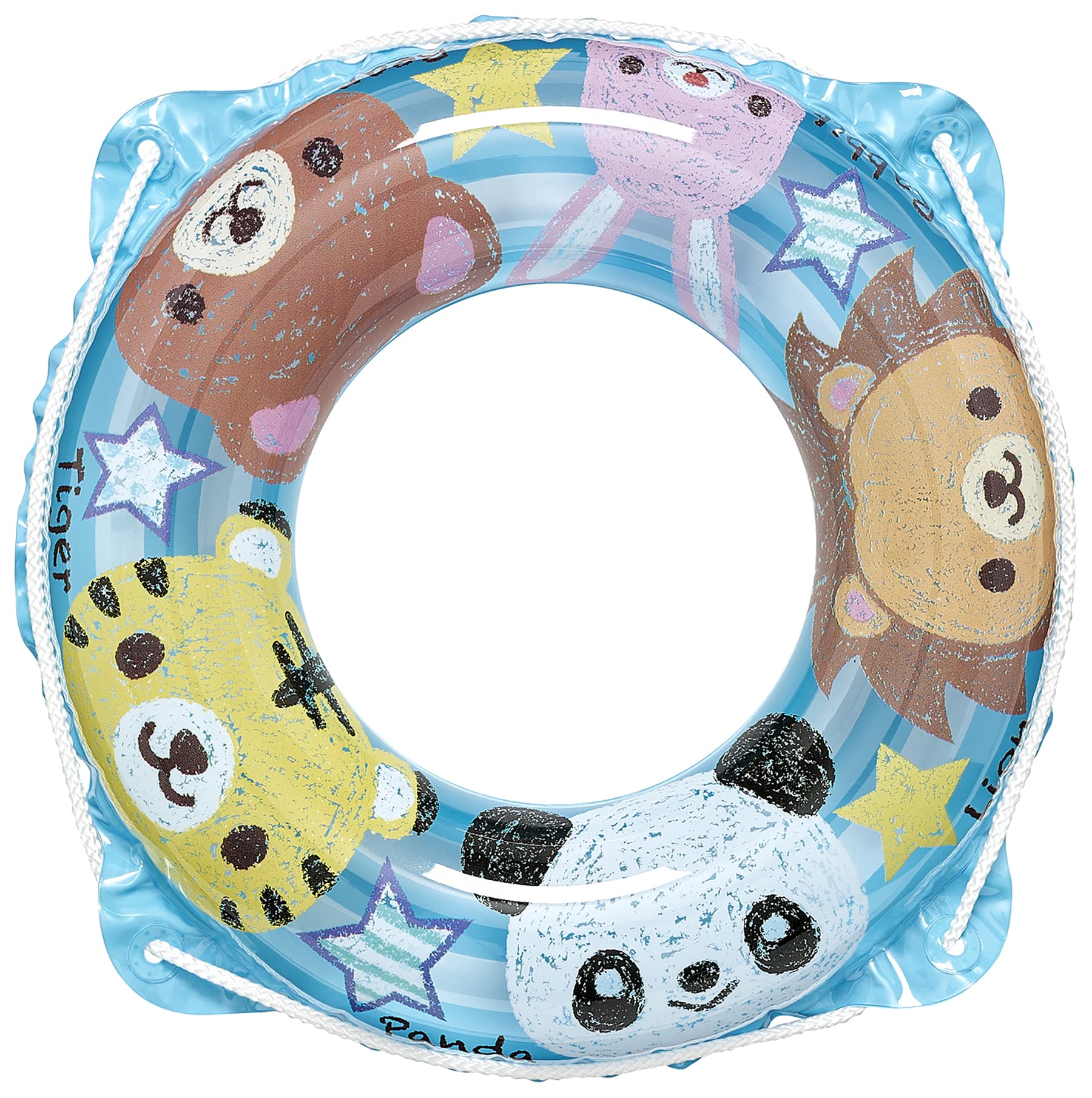 Amazon | イガラシ クレヨンどうぶつウキワ（ブルー）45cm