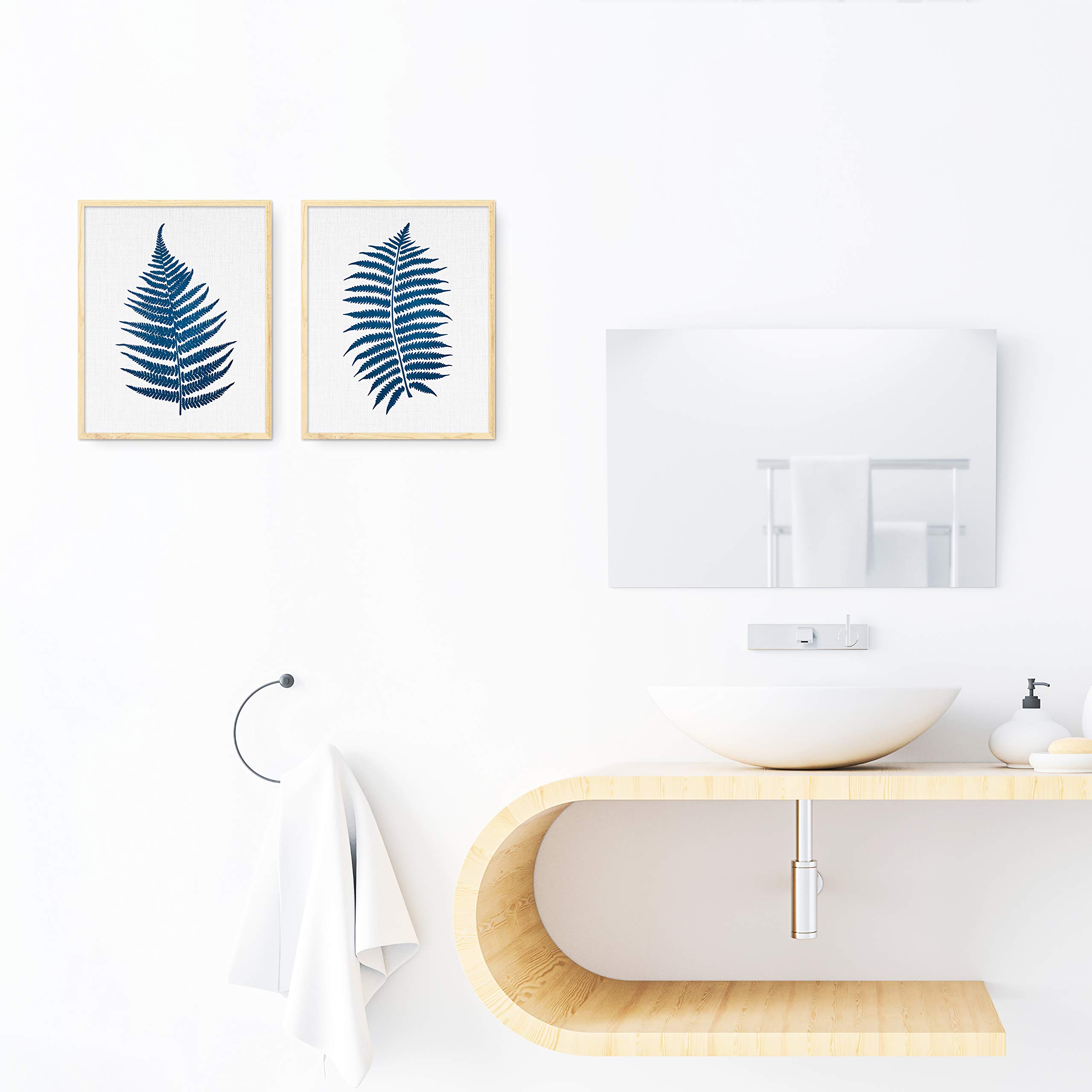 Botanische Wanddrucke Im Boho-Style – 4-teiliges Set Für Wohnzimmer, Schlafzimmer & Mehr