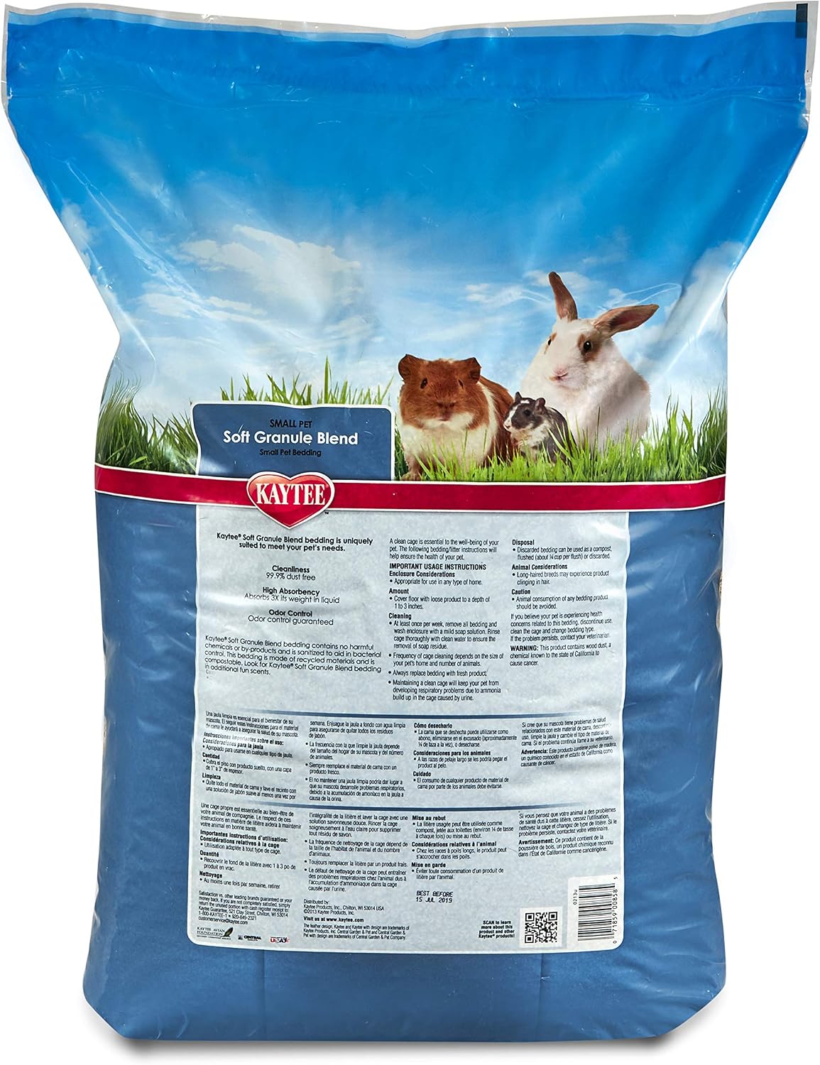 Kaytee Soft Granule Blend Bedding 27.5 liter