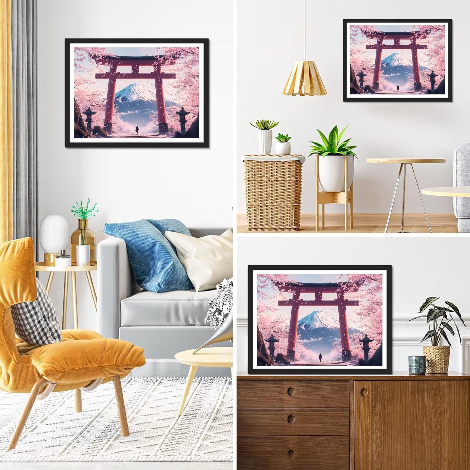 Diamond Painting Landschaft, 5D Diamond Painting Erwachsene 70x90cm qw1-711