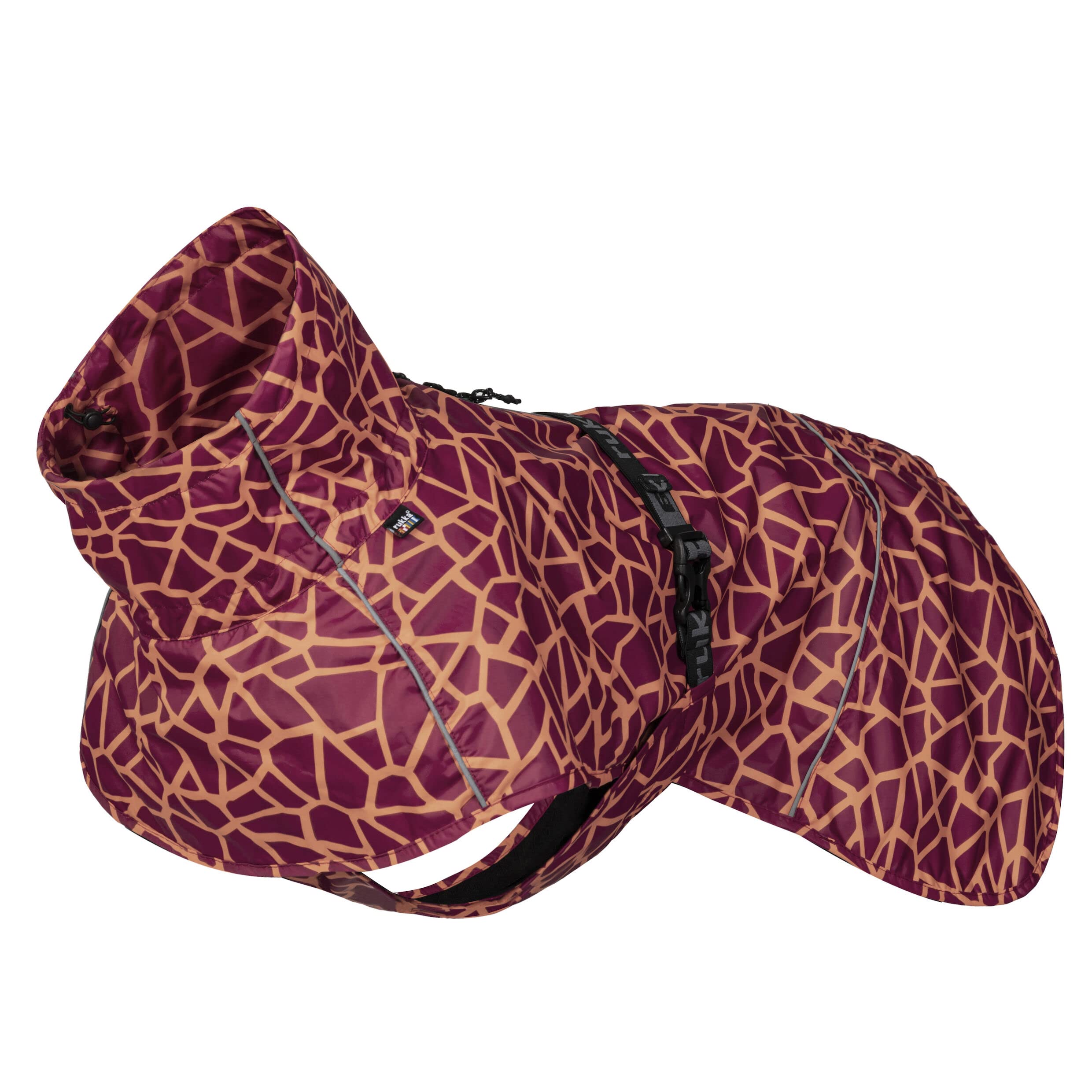 Rukka Pets HAYTON - Chubasquero para perros, color rojo carmesí 60