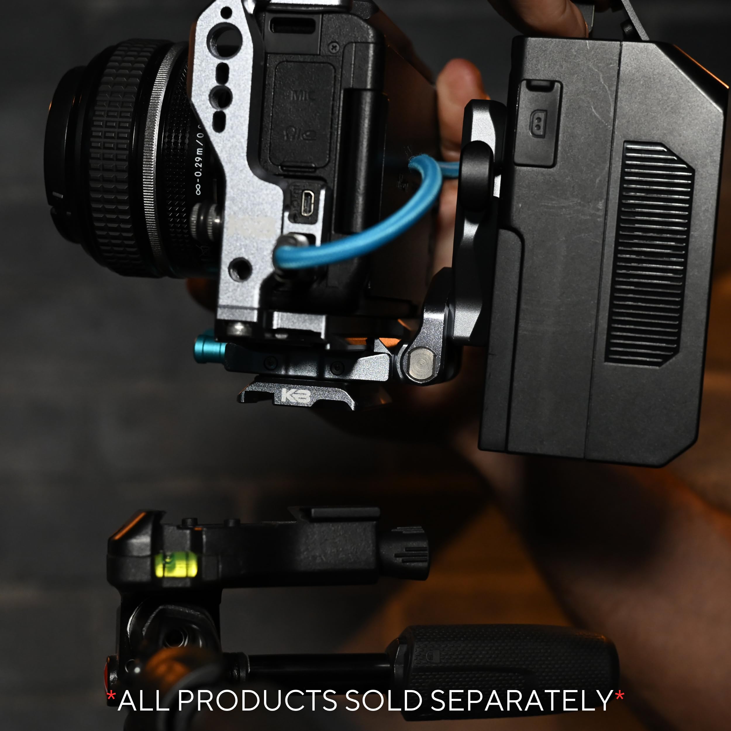 Amazon.com : KONDOR BLUE | ARC Mini V-Mount Battery Plate Mount