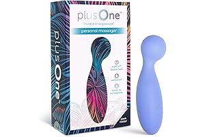 plusOne Premium Periwinkle, Personal Massager