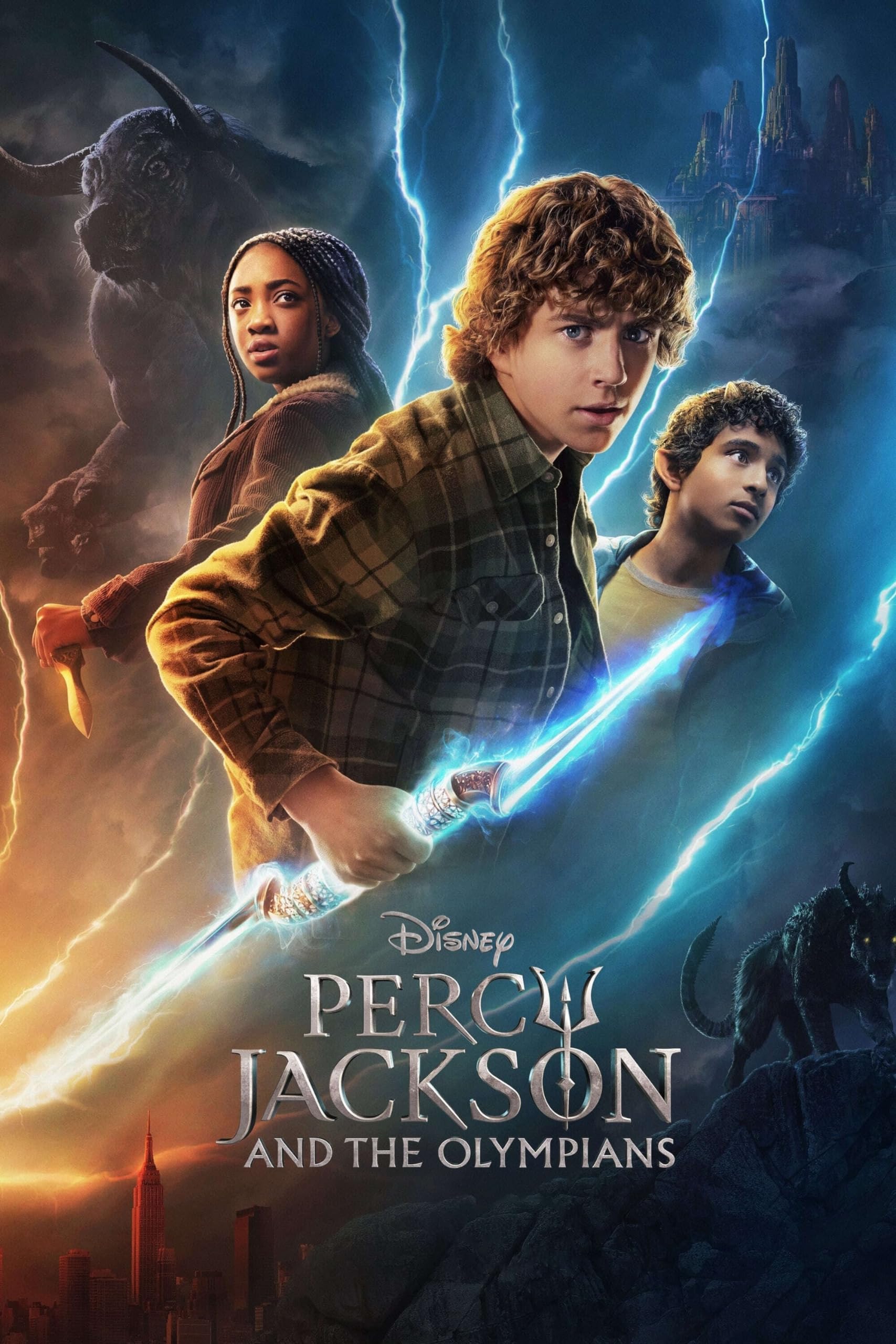 Percy Jackson and the Olympians Poster 2023 Print Unframed A3 A2 A4 Maxi Art Wall Art Home Decor Movies Cinema Memorabilia Disney - 2305 (A2-420 x 594 mm)