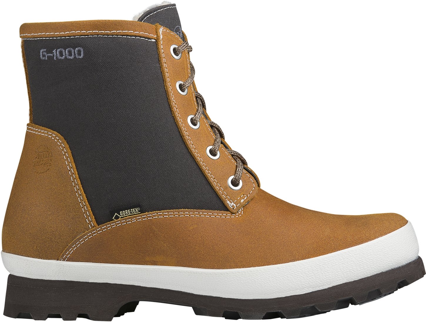 Hanwag Damskie sztyblety Sirkka Mid Lady GTX, Brązowy orzech, 43 EU