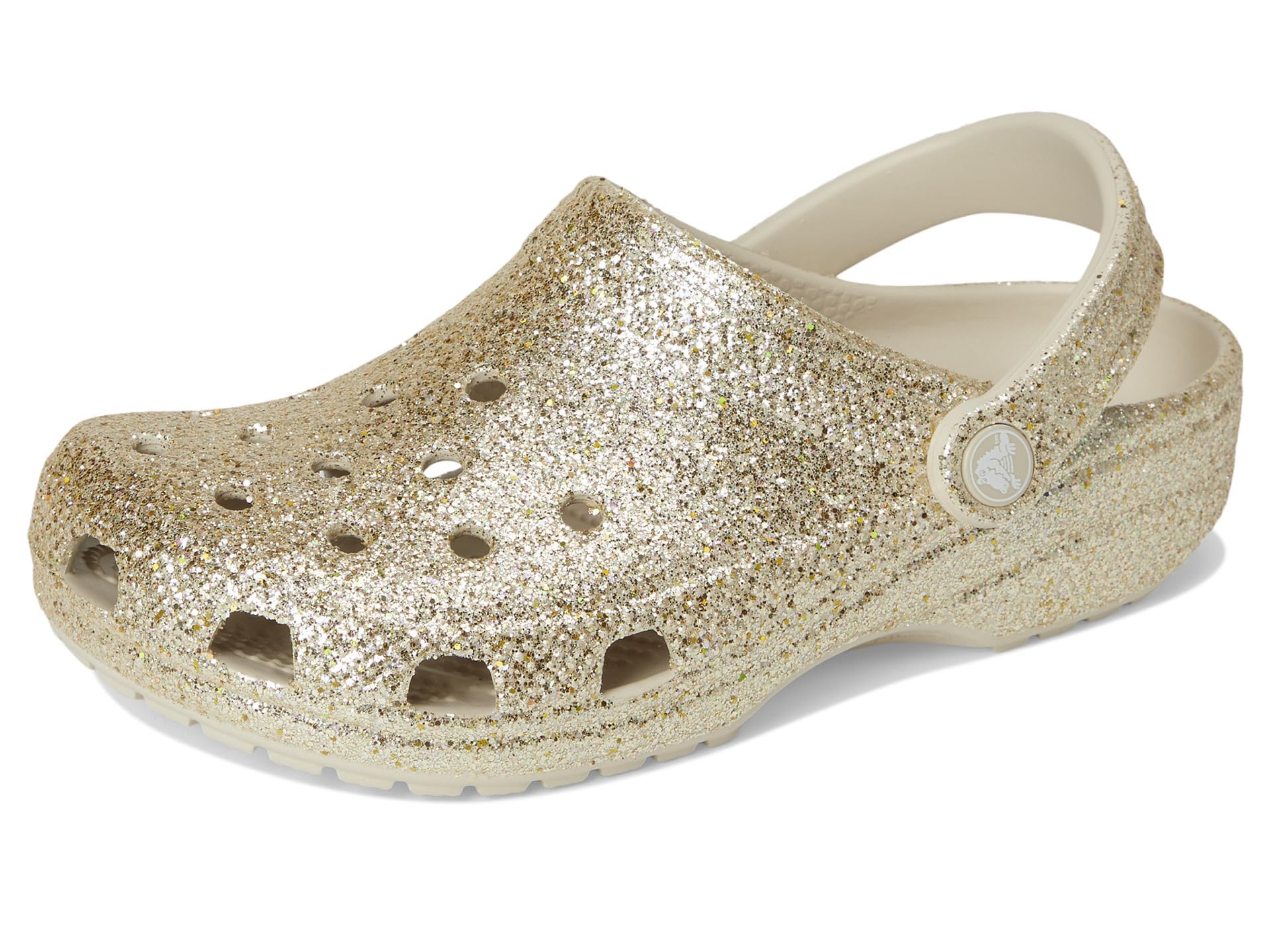 Crocs Mixte Enfant Classic Chunky Glitter Clog K Sabot