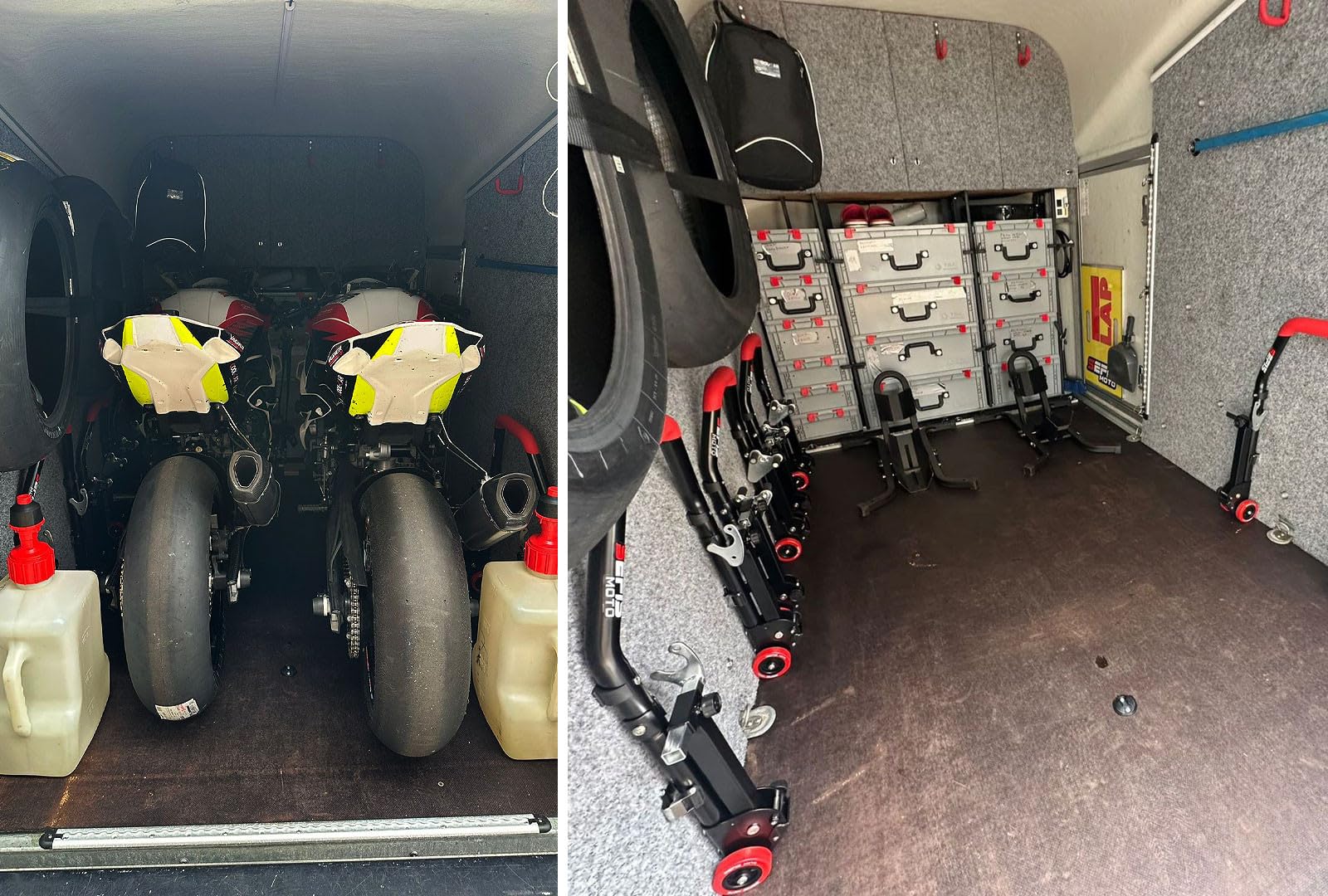 SEFIS M20U Juego de soporte para motocicleta delantera y trasera, soporte de servicio delantero y trasero, soporte de montaje trasero para motocicleta, soporte de montaje para motocicleta (adaptador: