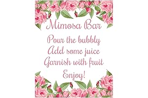 Mimosa Bar Sign: A Chic Accessory for Your Celebration