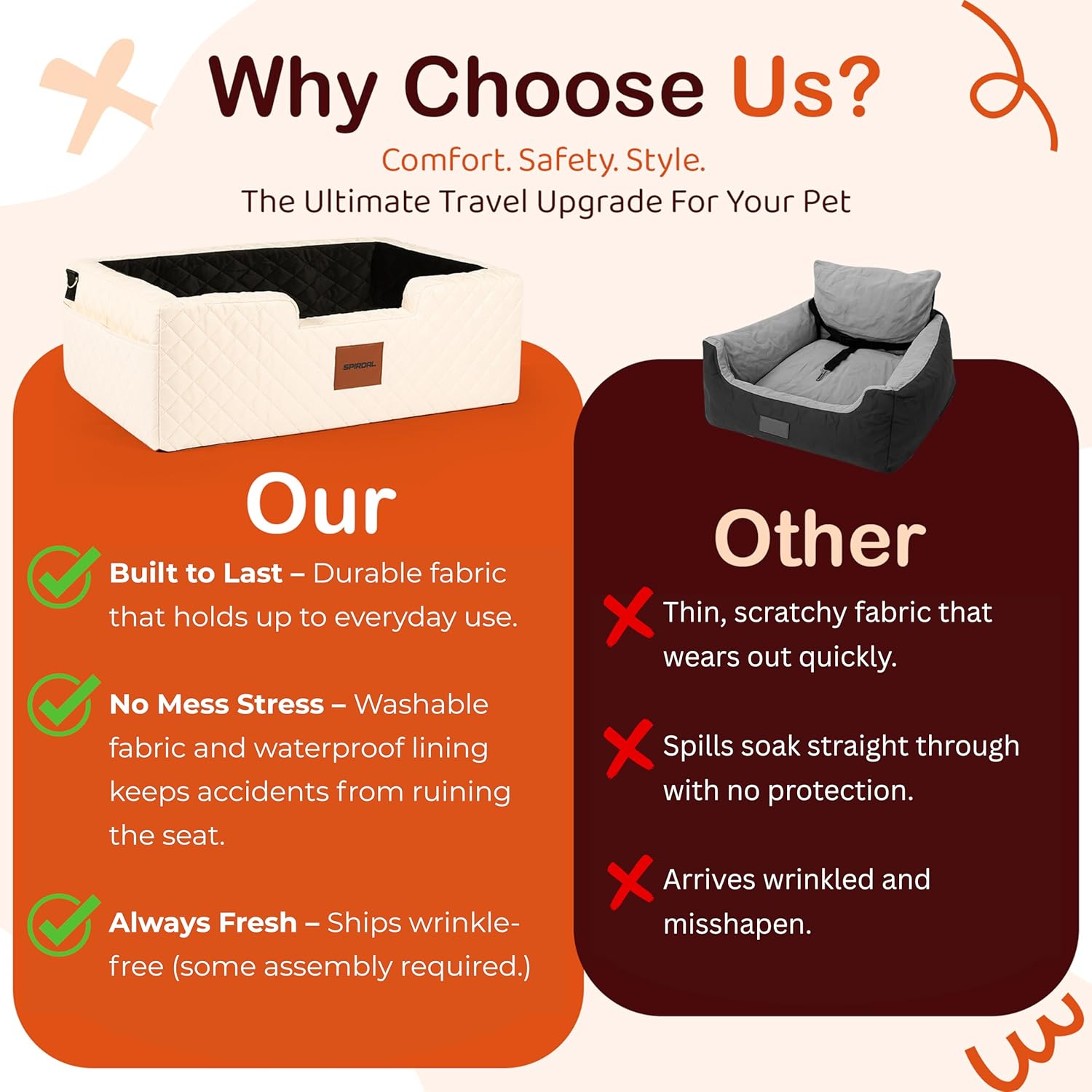 Ultimate Comfort for Your Pup: Review of the Dog Car Seat & Booster Bed